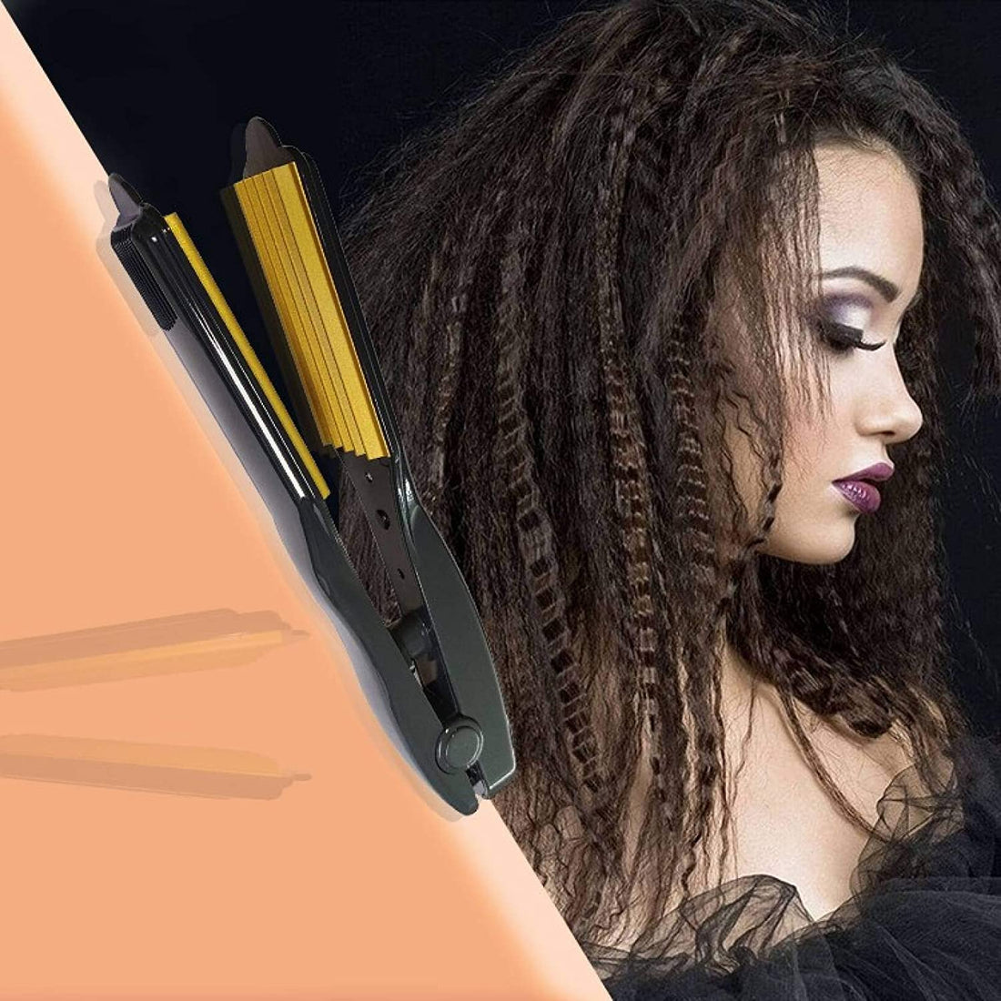 Grawya Professional Hair Crimper With 4X Protection Gold Coating Electric Hair Crimp & Style Electric Hair Styler