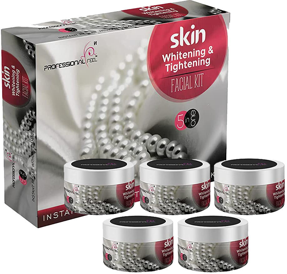 Professional Feel Skin Whitening & Tightening Facial Kit (250 G)