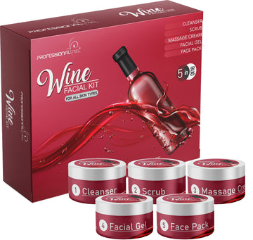 Professional Feel Red Wine Facial Kit (250 G)