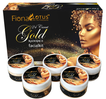 Fiona Lotus Gold Facial Kit Women (Set of 5) 250 G