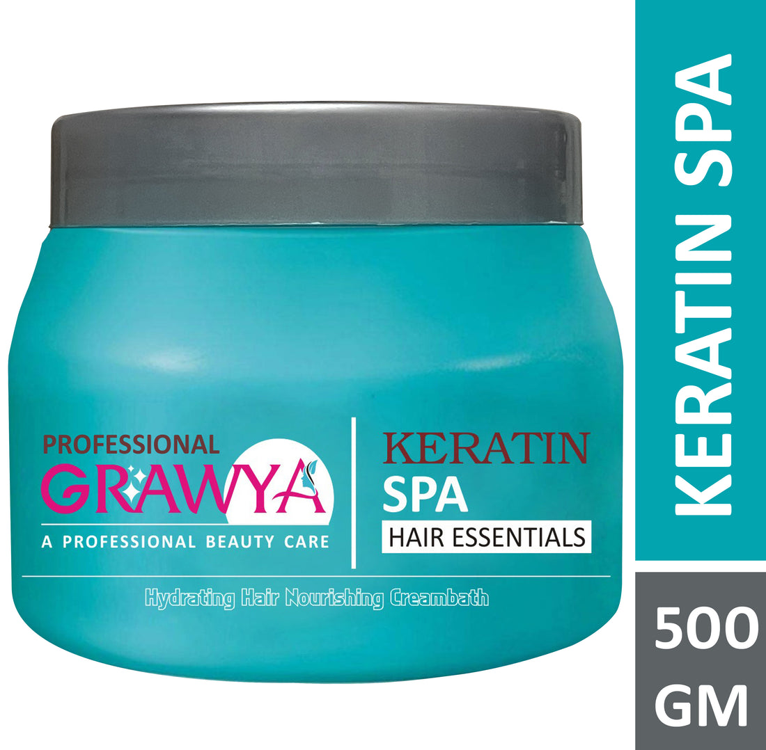 Grawya Keratin Hair Spa Treatment, Beauty Real Make Your Hair More Smooth  (500 g)