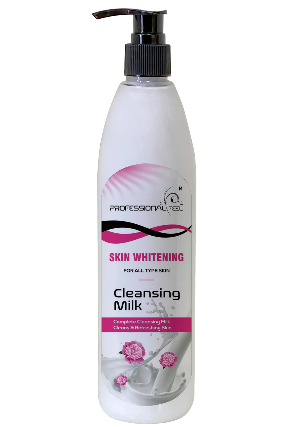 PROFESSIONAL FEEL Skin Whitening Cleansing Milk (Smooth Soft & Clean Skin) Healthy & Brightening Skin Face Wash  (500 ml)